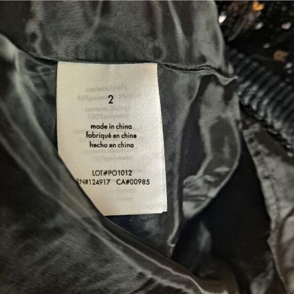 Weworewhat Sequins Midi Dress NWOT Size 2 Black - Picture 4 of 9